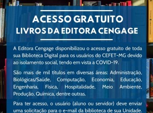 ACESSO GRATUITO LIVROS EDITORA CENGAGE